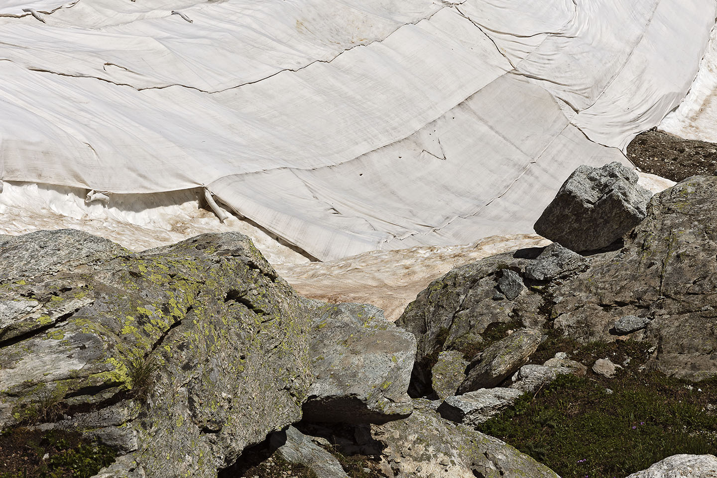 Dosenschnee am Corvatsch